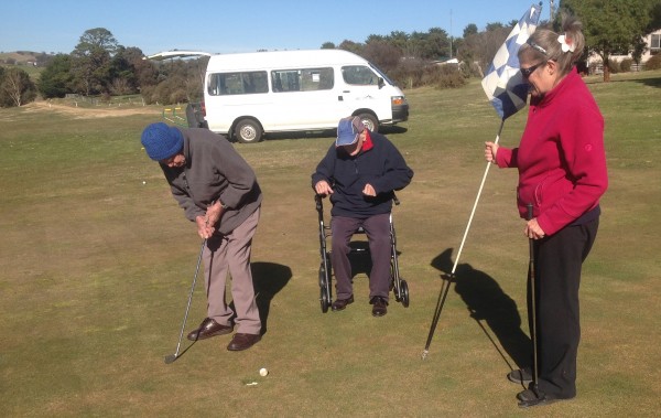 Golf at omeo district health